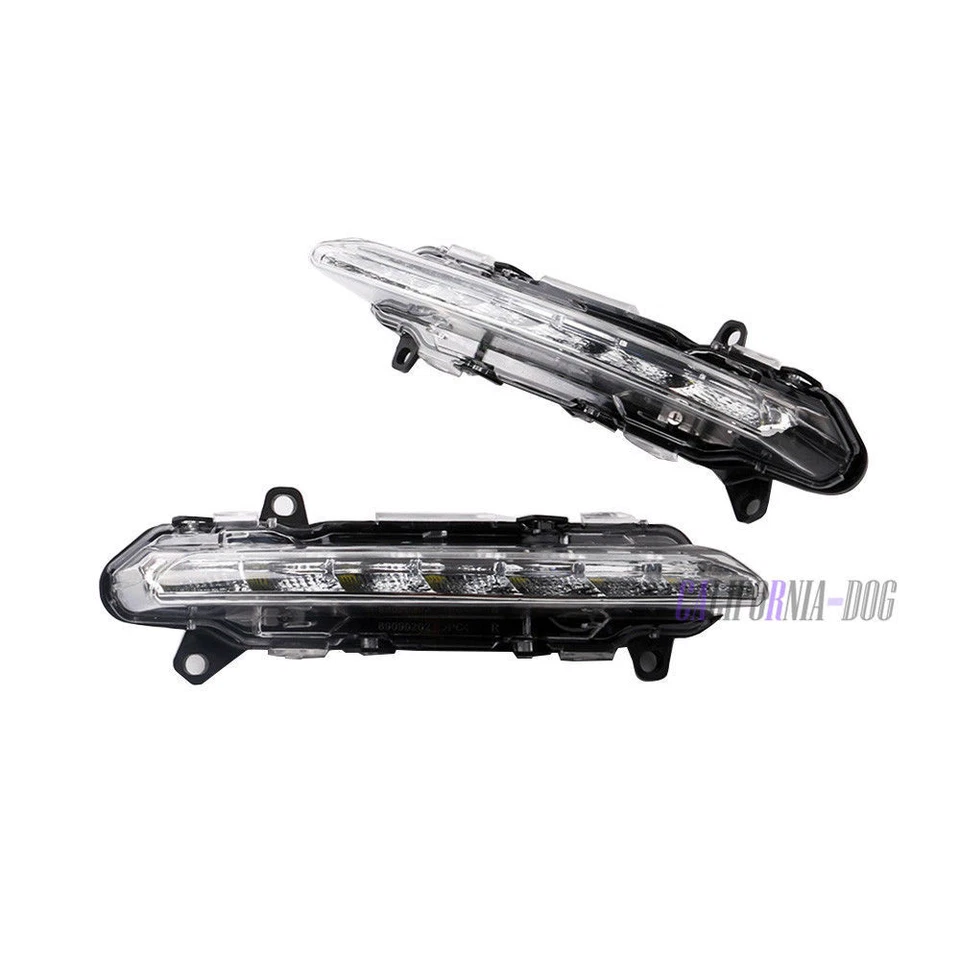 Pair R+L Daytime Running Fog Light LED For MERCEDES S-Class 09-13 W221 S350 S500 - Image 4 of 4