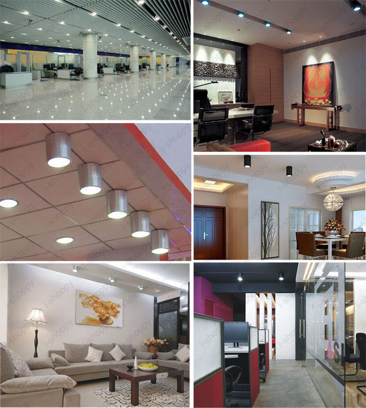 3W LED Cylinder Downlight - Dimmable, Surface Mount, Warm White Or Pure White