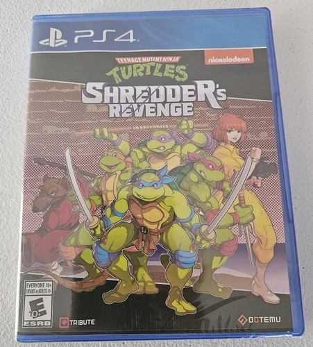 Teenage Mutant Ninja Turtles: Shredder's Revenge (Sony PlayStation 4, 2022)-NEW
