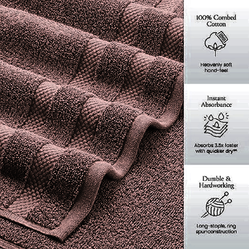 12 Pack Large Bath Towels 100% Cotton Soft Big Hotel Spa Salon Bulk Towels Set - Picture 30 of 111