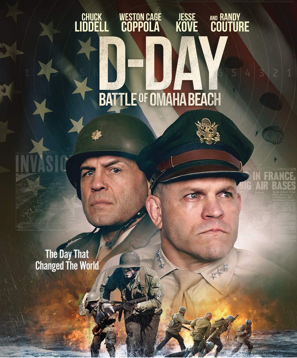 D-Day: Battle of Omaha Beach (Blu-ray) Chuck Liddell Jesse Kove Randy Couture