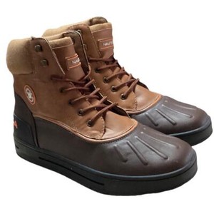 Nautica New Bedford Mens 12 Waterproof Lace Up Snow Duck Boots Brown Vegan NEW Lace-Up Duck Boot | Nautica main image 3