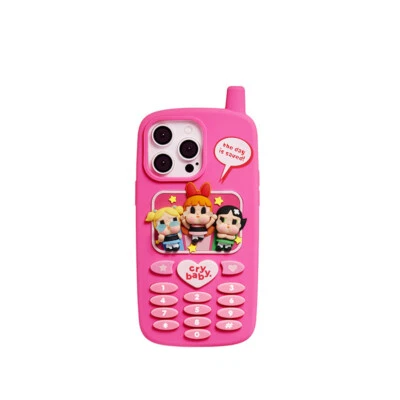 POPMART CRYBABY × Powerpuff Girls Series-Phone Case iPhone