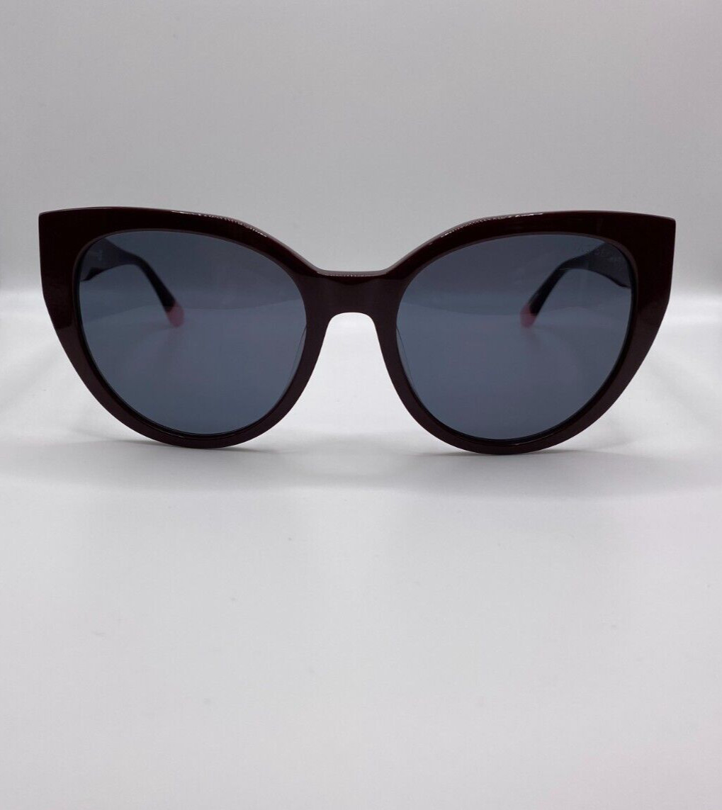 Пластиковая оправа солнцезащитных очков Victoria Secret VS0057 66A Бордовый Кошачий глаз 55-19-140 15090₽