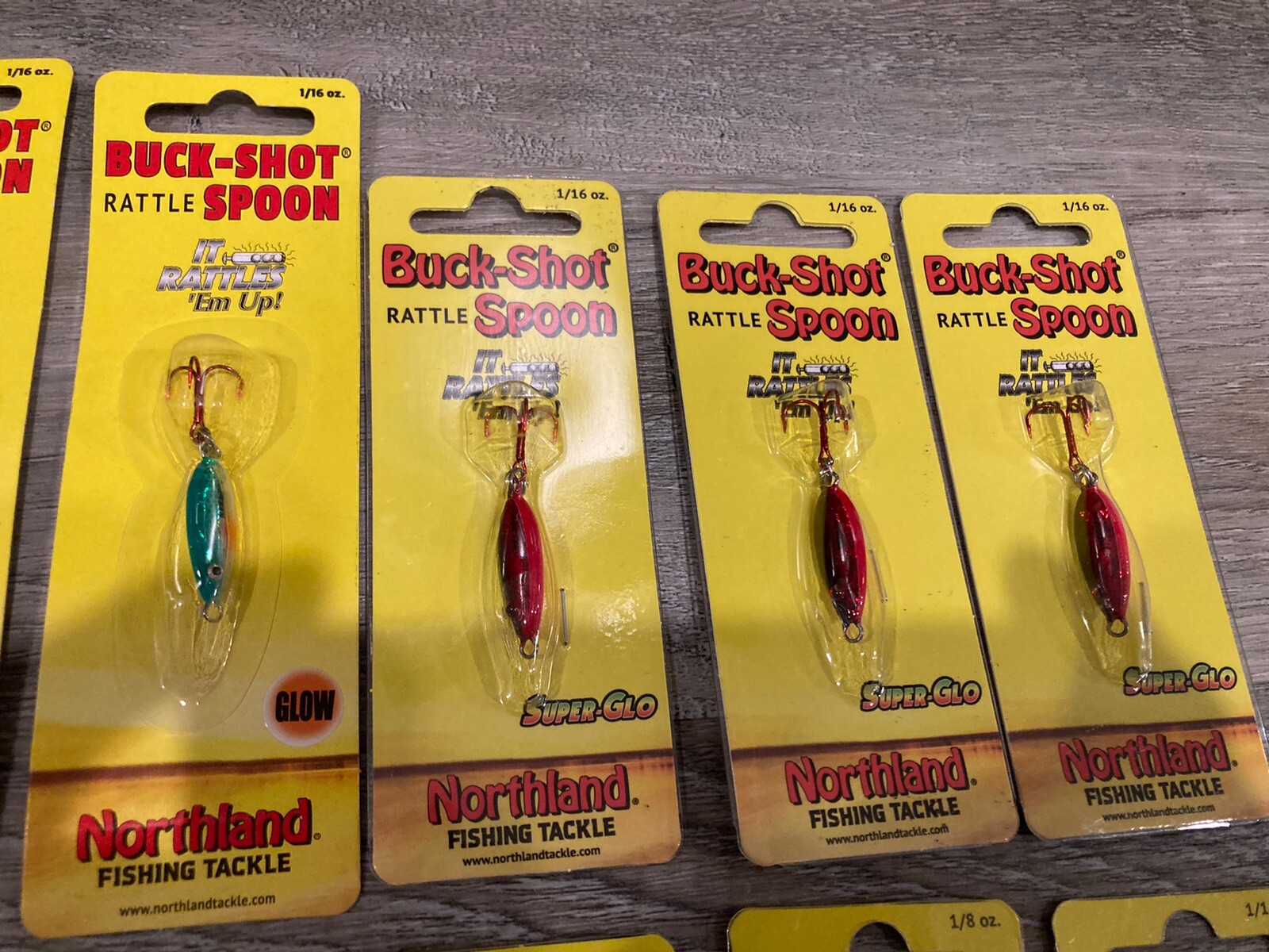 Lot of 50 Northland Spoons - Buckshot - Forage Minnows - Flutter - Mixed Styles - Image 5
