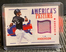 Tim Anderson 2022 Chronicles America's Pastime RED Jersey - White Sox