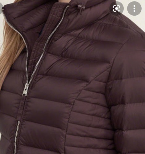Hooded Lightweight Puffer Jacket Size 