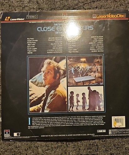 Close Encounters of the Third Kind. Special Edition. 2 Disc Laserdisc - Picture 2 of 2