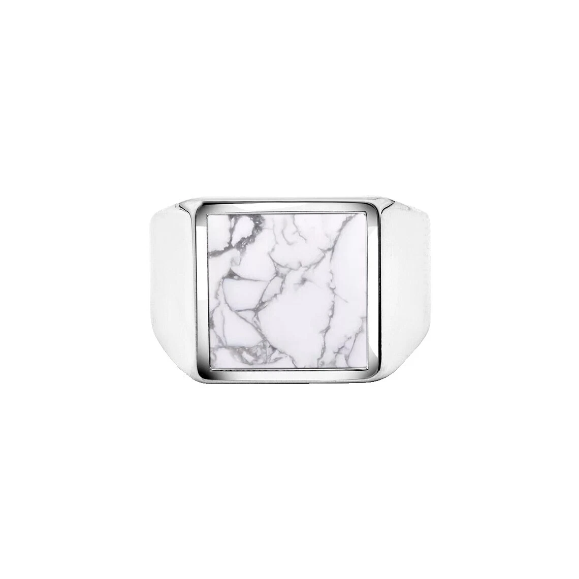 Anillos Howlite para hombre