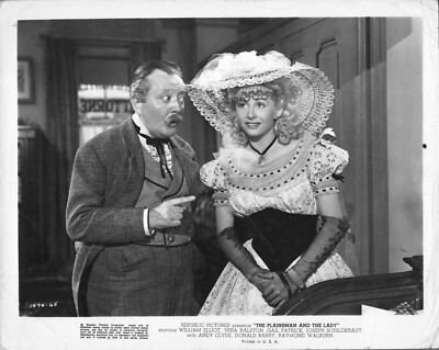 ORIGINAL KINO STILL FOTO FILM THE PLAINSMAN AND THE LADY VERA RALSTON