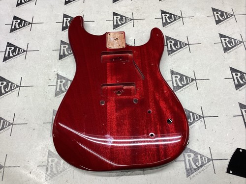 Squier Paranormal Stratosonic Electric Guitar Body Crimson Red - Picture 3 of 10