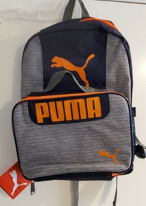puma backpack and lunchbox