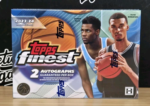 2023-24 Topps Finest Basketball BREAKER'S DELIGHT Hobby Box FACTORY SEALED