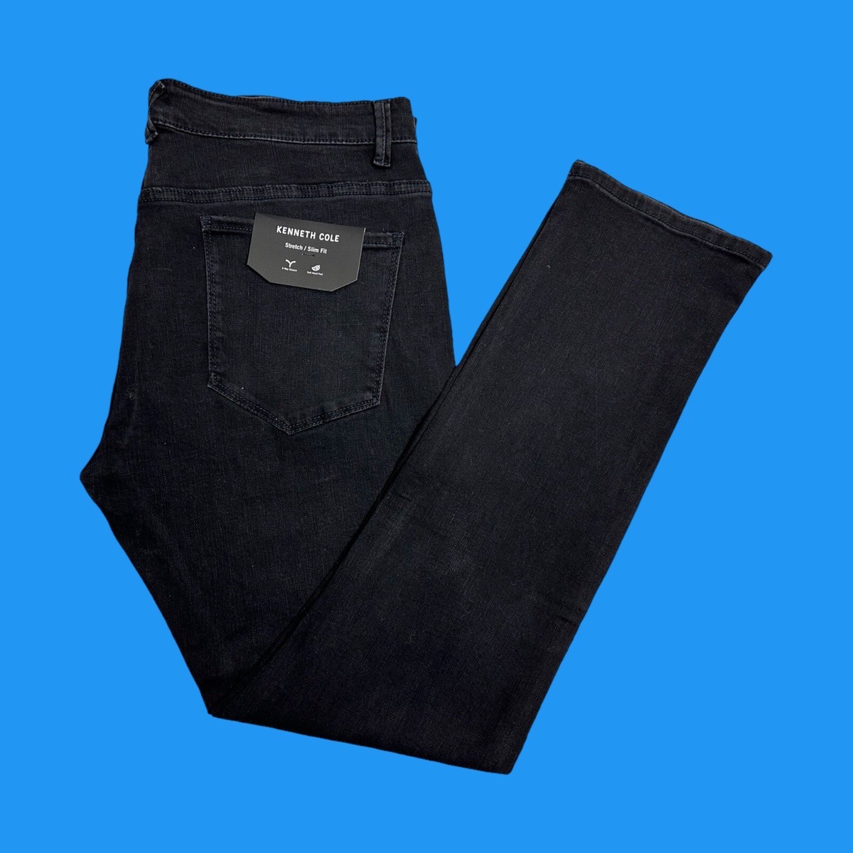 Kenneth Cole Slim Stretch Black Jeans Kenneth Cole Reaction