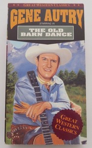 Gene Autry Starring In The Old Barn Dance Vhs 11891300186 Ebay