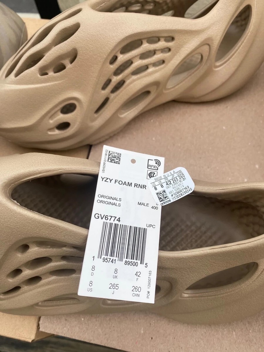 Size 13 Adidas Yeezy Foam Rnnr Mist SKU GV6774 Brand New Size 13 - Adidas Yeezy Foam RNNR Mist (GV6774) | eBay main image 4