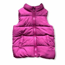 Old Navy Girl Sleeveless Puffer Jacket 2 Pockets Size 4T