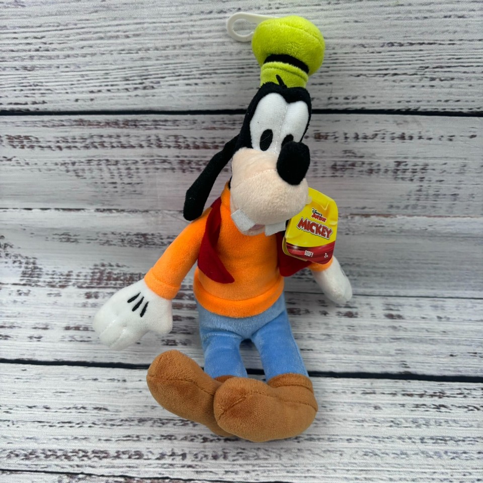 Disney Junior Mickey Sitting Goofy Kids Plush Just Play 711 Inch 2019