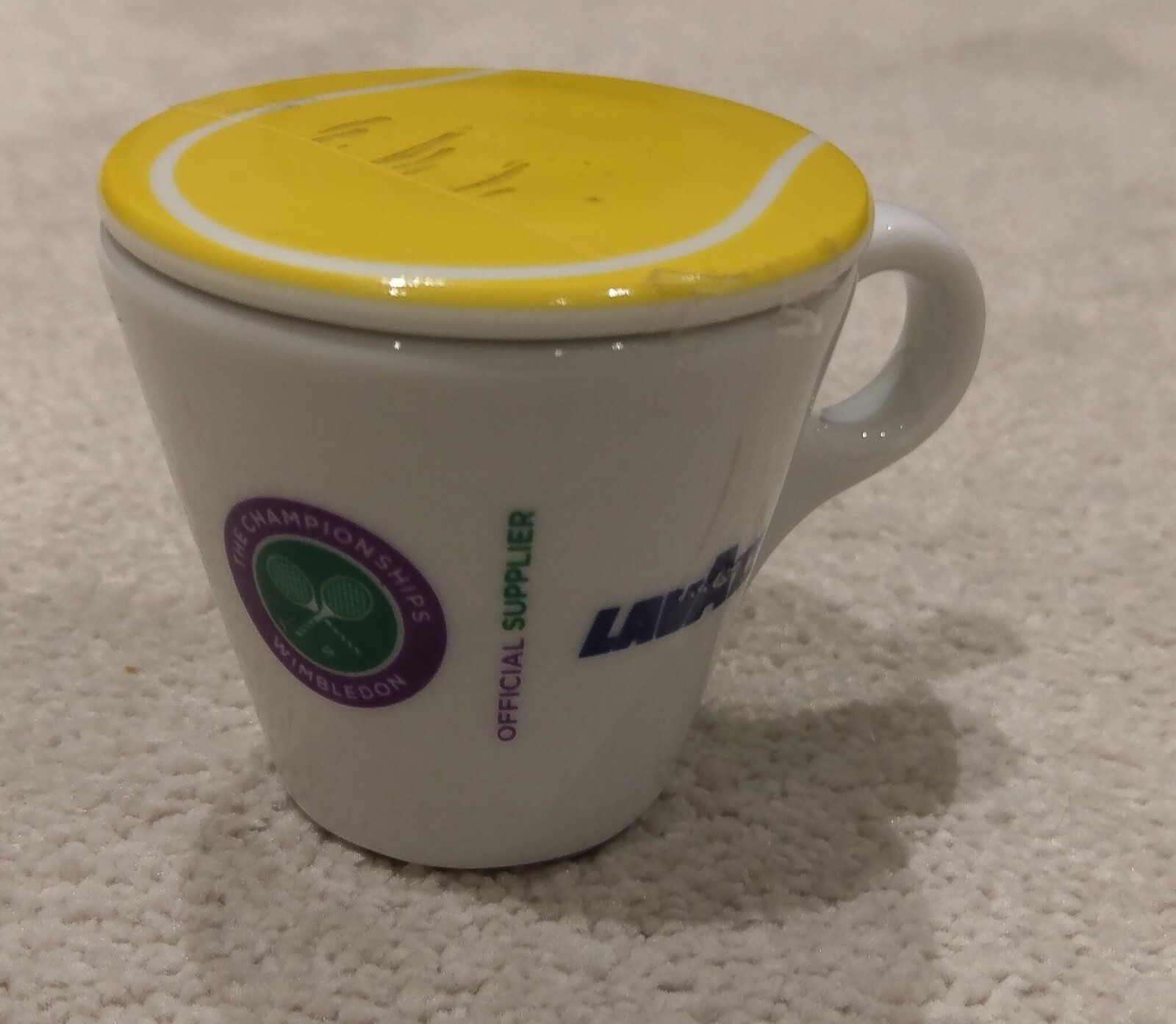 LAVAZZA Wimbledon espresso coffee cups, saucers & Spoons. New in packaging. Rare eBay