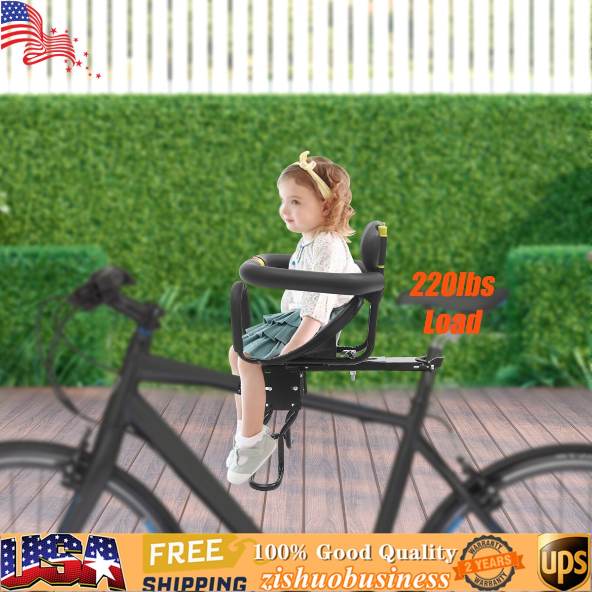 Baby Bike Safety Toddler Child Seat Kids Bicycle Chair Carrier