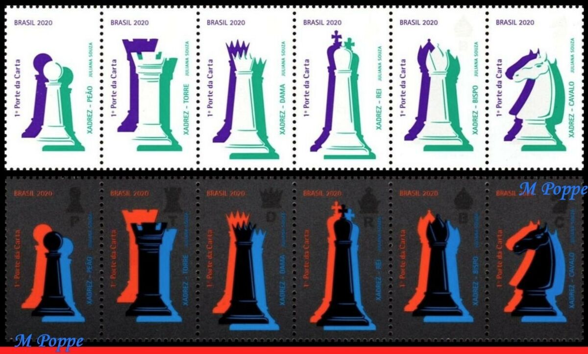 Brazilian Post issues official chess stamp