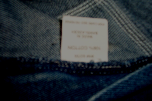 USA Works Jeans Men Size 34x34 Blue Denim Relaxed Fit 8 Pocket Tool Holder - Picture 8 of 8