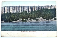 Palisades Hudson River New York Vintage Postcard 1907 Undivided back