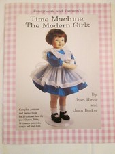 Signed Time Machine Modern Girls Fancywork Fashions Sewing Doll Clothes Book