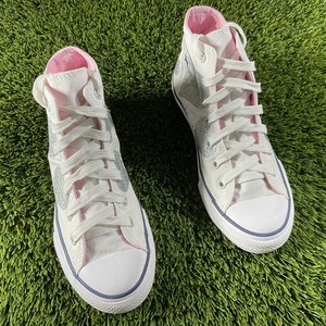 Converse Chuck Taylor All Star Hi Tops Zapatos De Corazón Blanco 660971C  Chicas Tamaño 3 | eBay