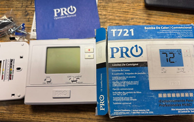 Pro1 T721 Digital Non-Programmable Thermostat Single Stage with box