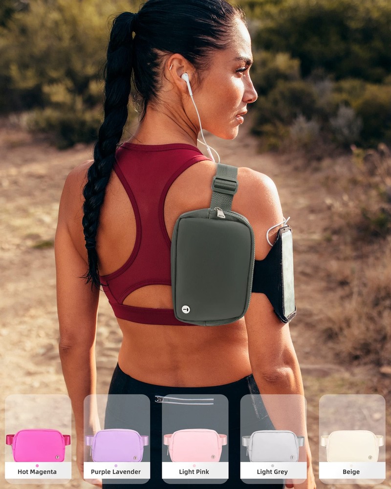 Trendy Adjustable Belt Bag Fanny Pack Crossbody Waist Pack