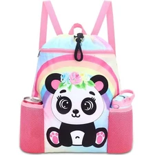 Swim Beach Bag Drawstring For Kids Drawstring Backpack For Girls For Swimming Po