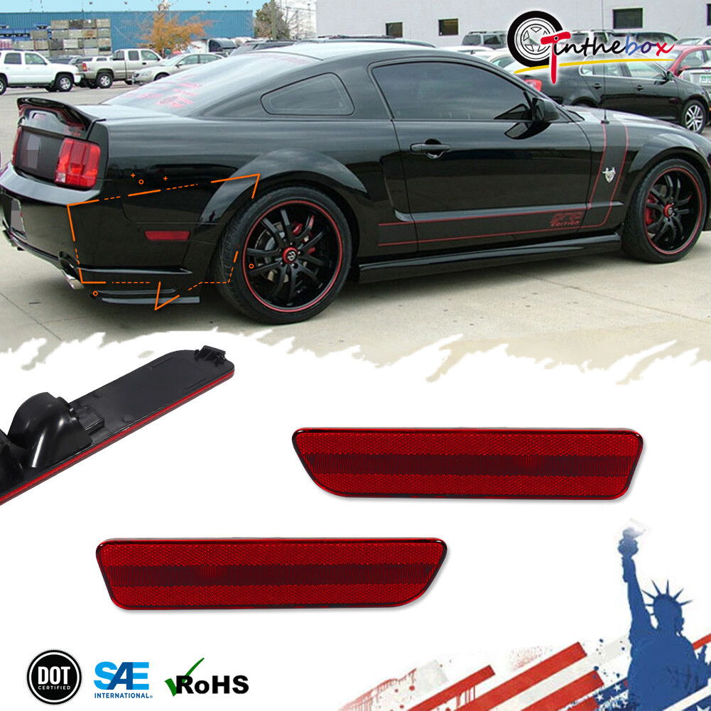 LED Rear Bumper Side Markers - RGB (MUSTANG 05-09 - Foto 2