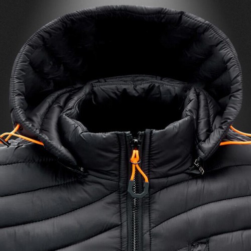 Mens Winter Hooded Padded Warm Vest Waistcoat Windproof Sleeveless Tops M-6XL - Picture 10 of 16