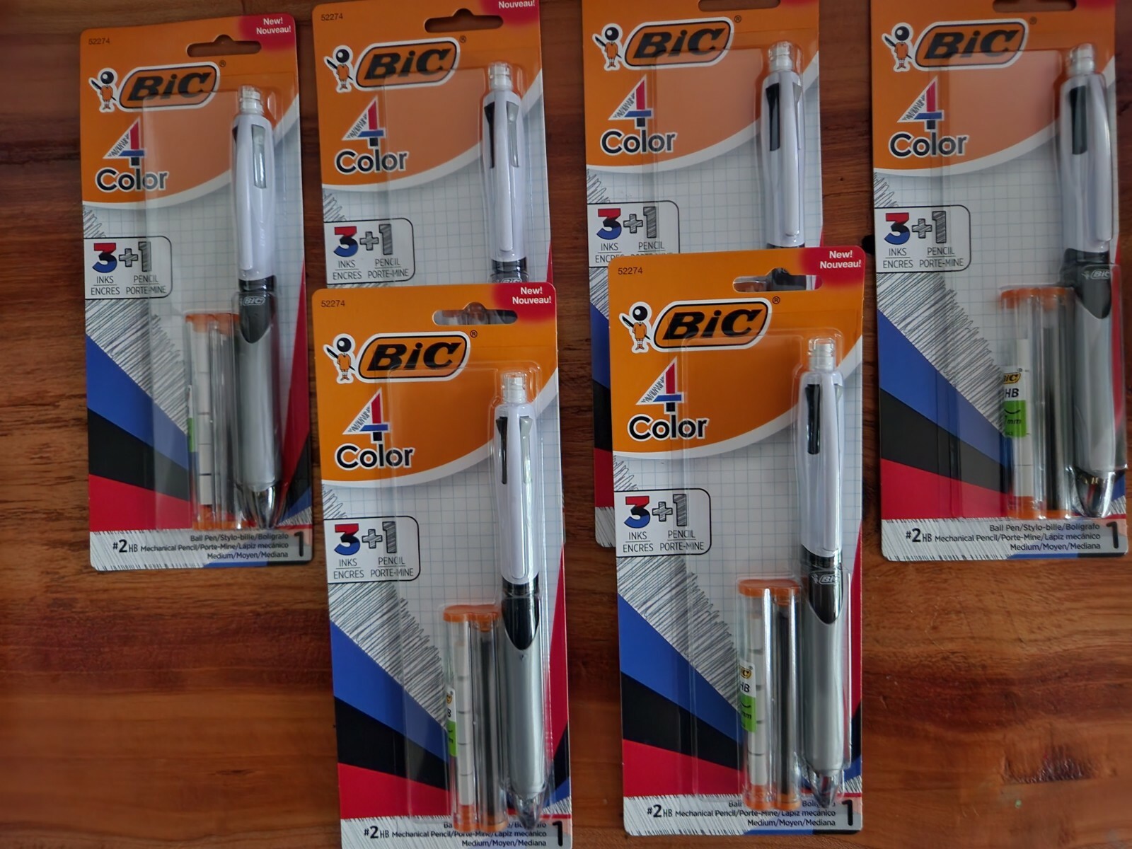 & Ball Pen Medium #2 Hb With Eraser New!!