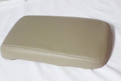 Vinyl Beige Center Console Lid Cover Fits 15-19 GMC Canyon