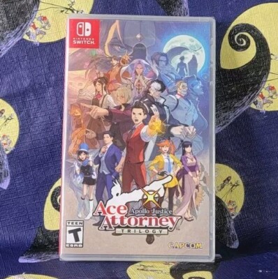 Apollo Justice: Ace Attorney Trilogy (Nintendo Switch) New, Sealed