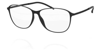 Silhouette Urban LITE 1573 40 6054 BLACK 53mm Brille, NEU!