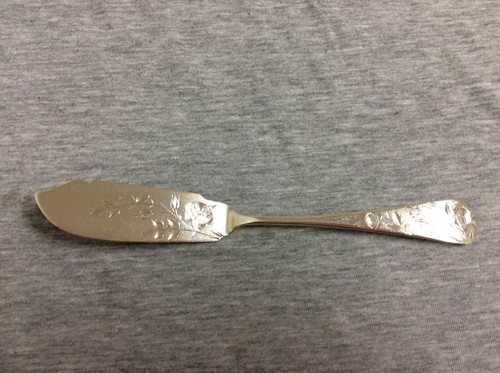 Vintage Gorham Jac Rose Sterling Master Butter Knife 7 1/2”