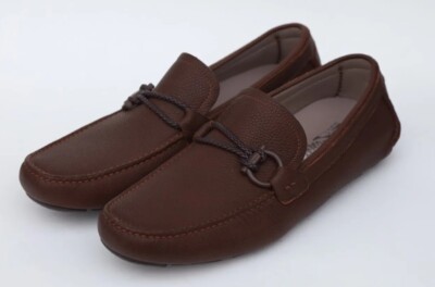 Salvatore Ferragamo Gancini Bit Loafers Drivers Mens Shoes  display picture 1