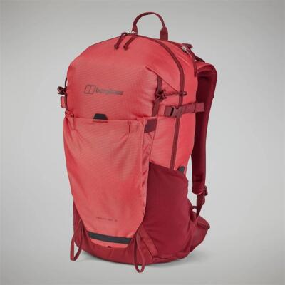 Berghaus Remote Hike 25 Rosso Zaino Quotidiano Zaino da Trekking