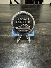Jeep Trail Rated 4x4 Fender Emblem Badge Decal Logo Oem Factory