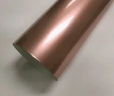 Gloss Metallic Glitter Rose Gold Vinyl Car Wrap Auto Decal Sticker Film Roll