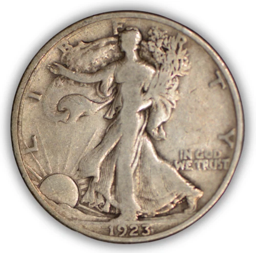 1923-S Walking Liberty Half Dollar ~ VG+