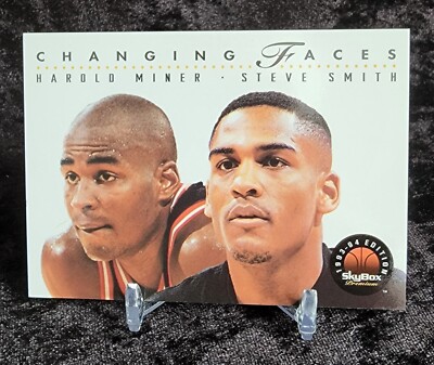 1993-94 Skybox Changing Faces Harold Miner & Steve Smith #305 - MINT