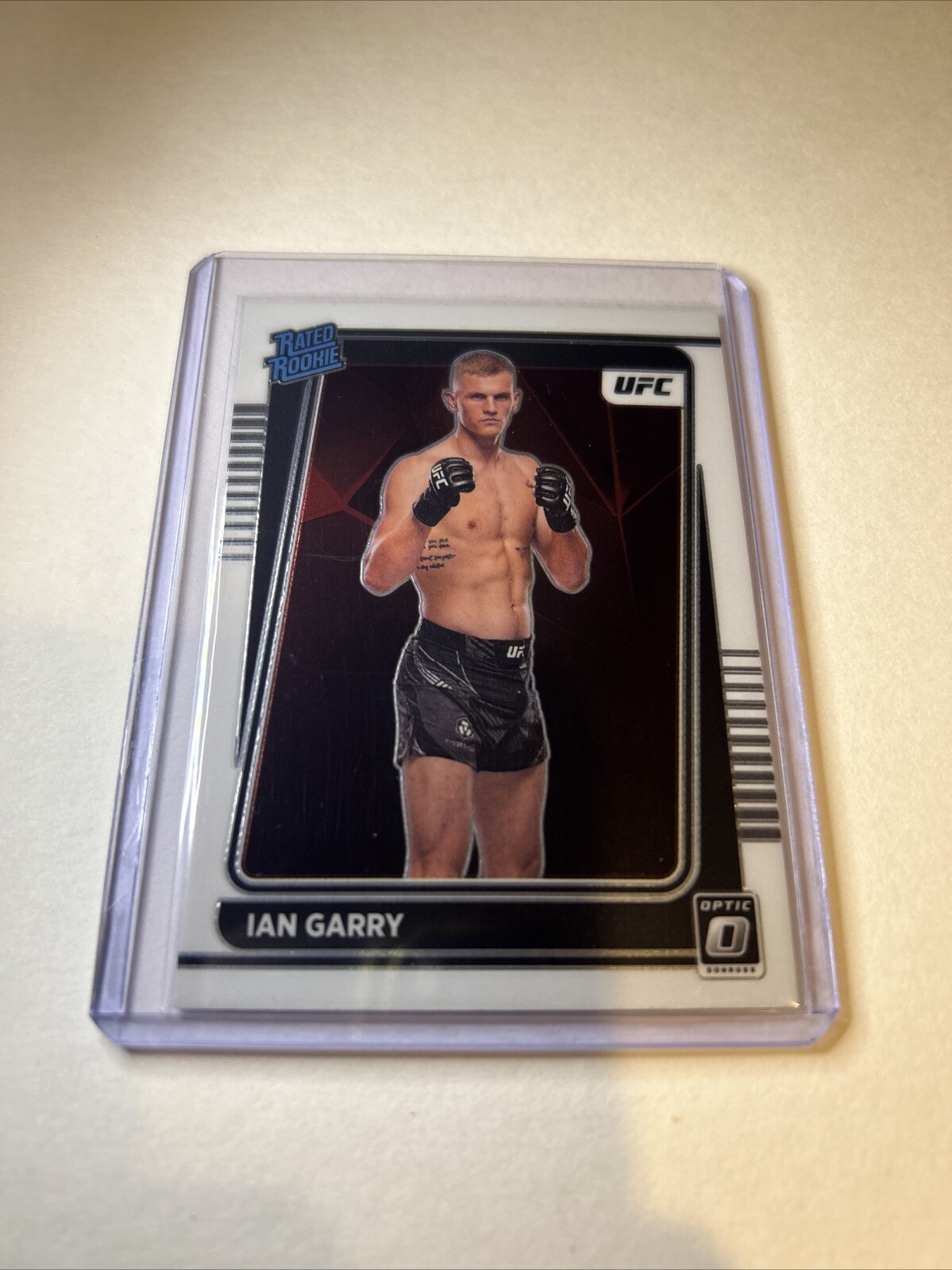2022 Panini Donruss Optic UFC  Rated Rookie Ian Garry No. 108