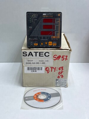 SATEC PM130EH-PLUS-60HZ-1-ACDC Multifunktionaler Stromzähler