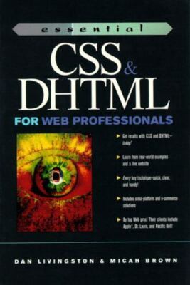 Essential CSS and DHTML for Web Masters  Paperback NEW