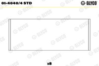 Glyco 01-4040/4 Std Pleuellager For Caterham Ford Ford Asia & Oceania Ford Austr