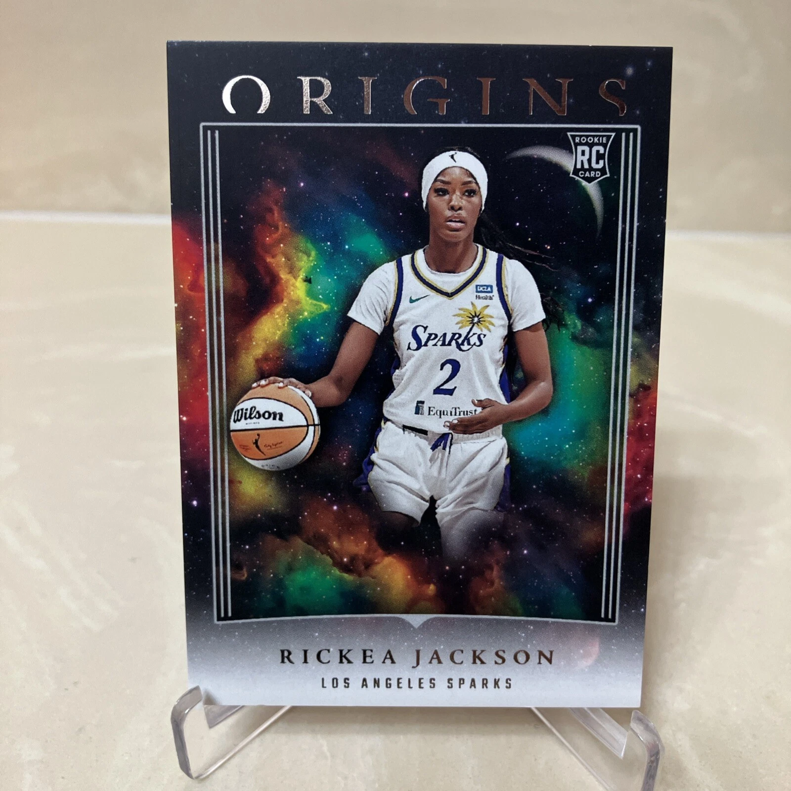 2024 Panini origins WNBA Rickea Jackson #74 (RC) LA Sparks